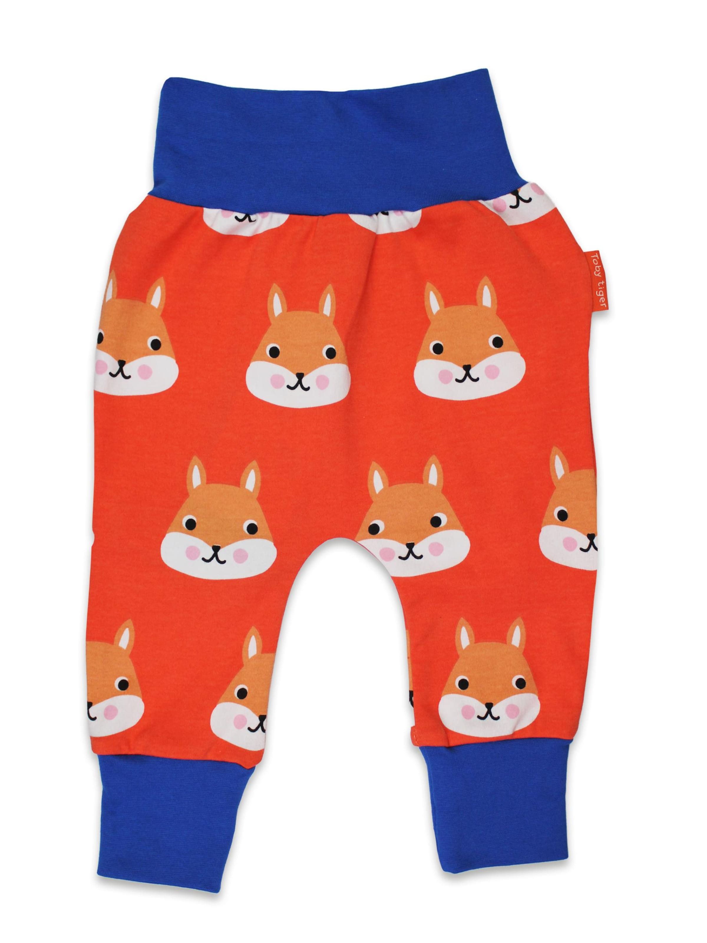 Toby Tiger Loose fit Pants 'Eichhörnchen' in Orange: front