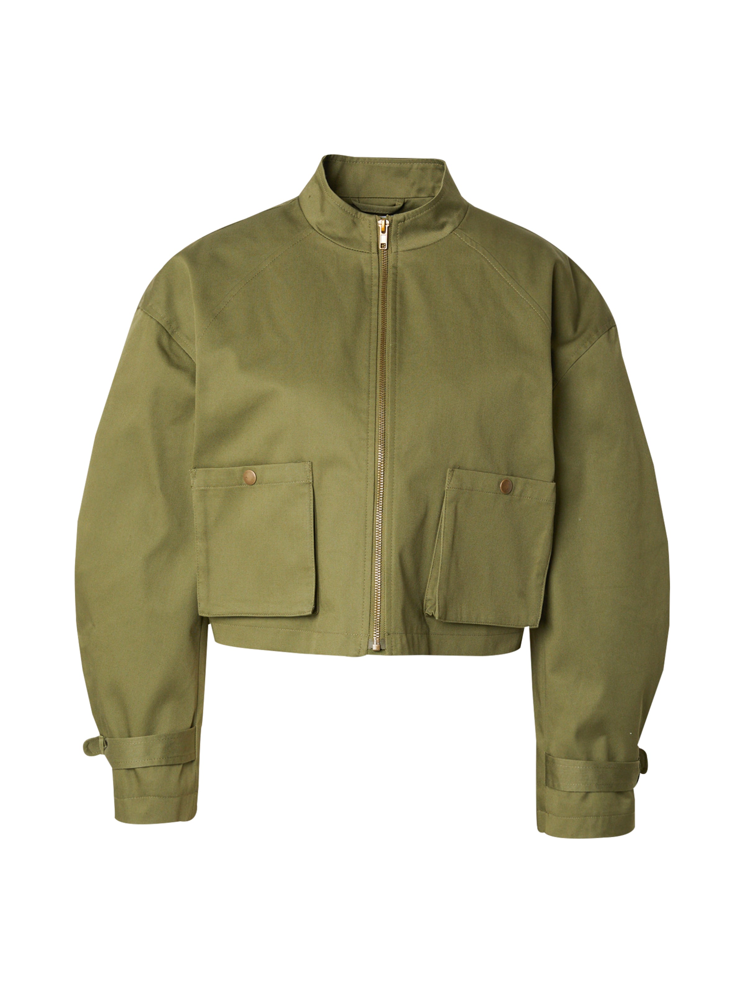 VILA Φθινοπωρινό και ανοιξιάτικο μπουφάν 'VICatch' σε πράσινο: μπροστά