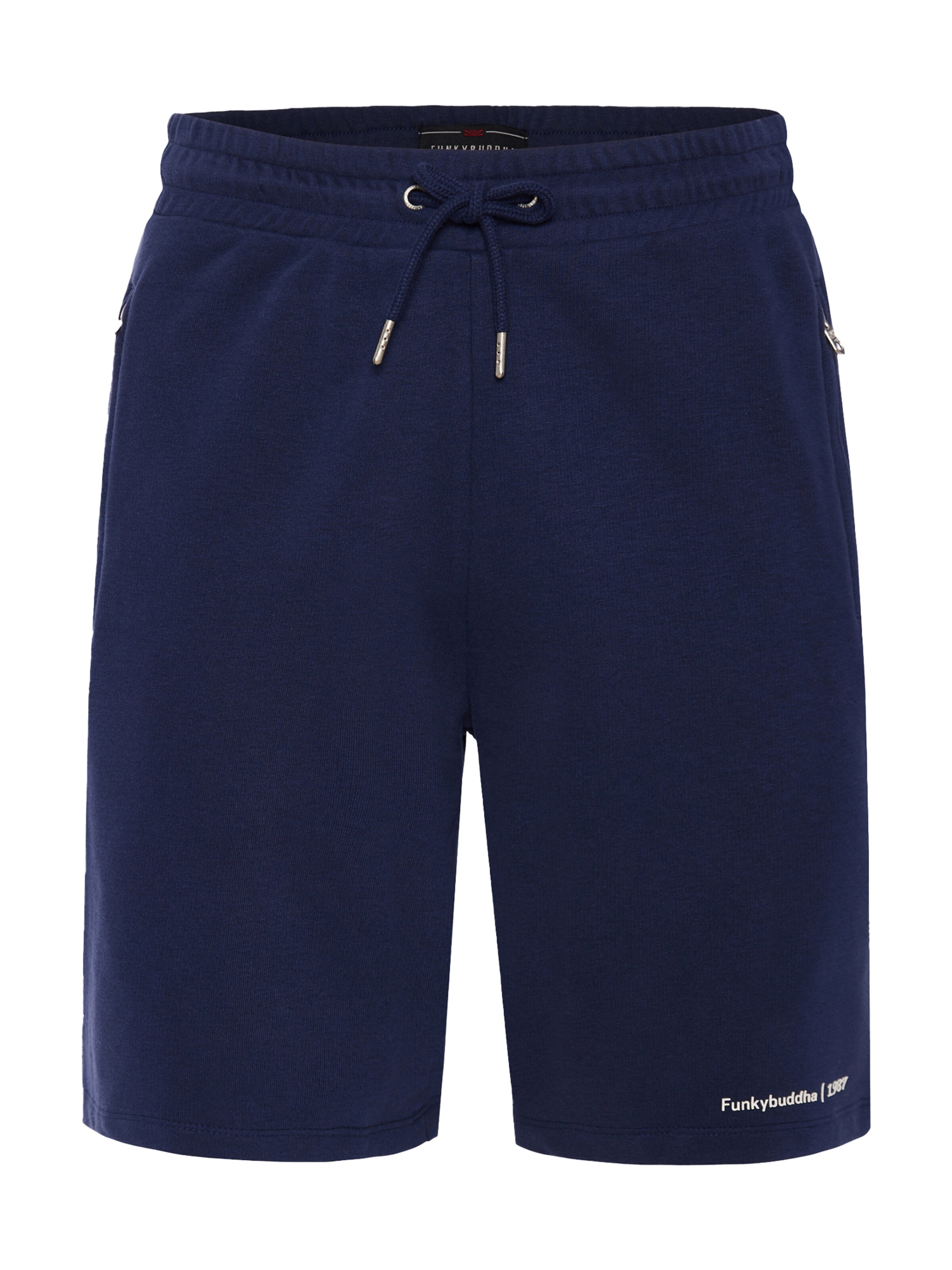 Funky Buddha Свободный крой Штаны в Синий: спереди