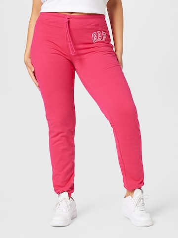 Tapered Pantaloni di Gap Tall in rosa: frontale