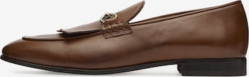 LOTTUSSE Mocassins 'Estribo' in Bruin: voorkant