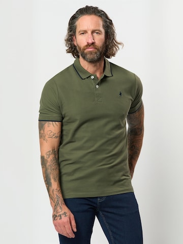 MCS - Ajuste regular Camisa 'MCLake' en verde: frente