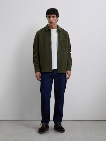 Scalpers Regular Fit Hemd in Grün: Vorderseite