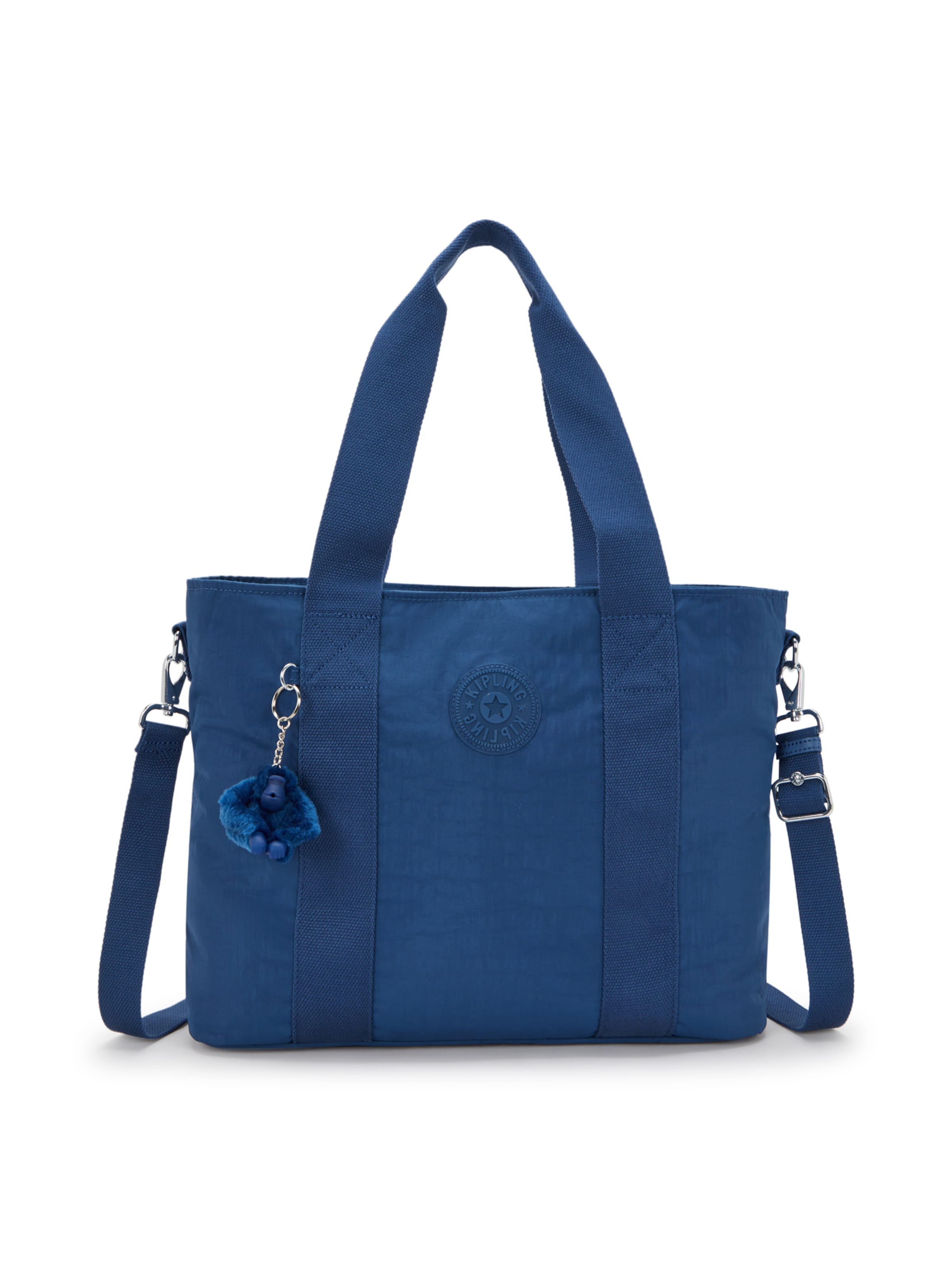 KIPLING Nákupní taška 'Minta L UP' – modrá: přední strana