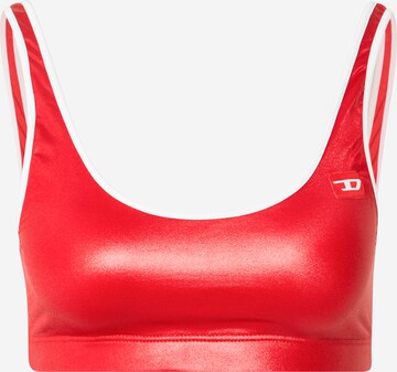 Bustier Soutien-gorge DIESEL en rouge : devant