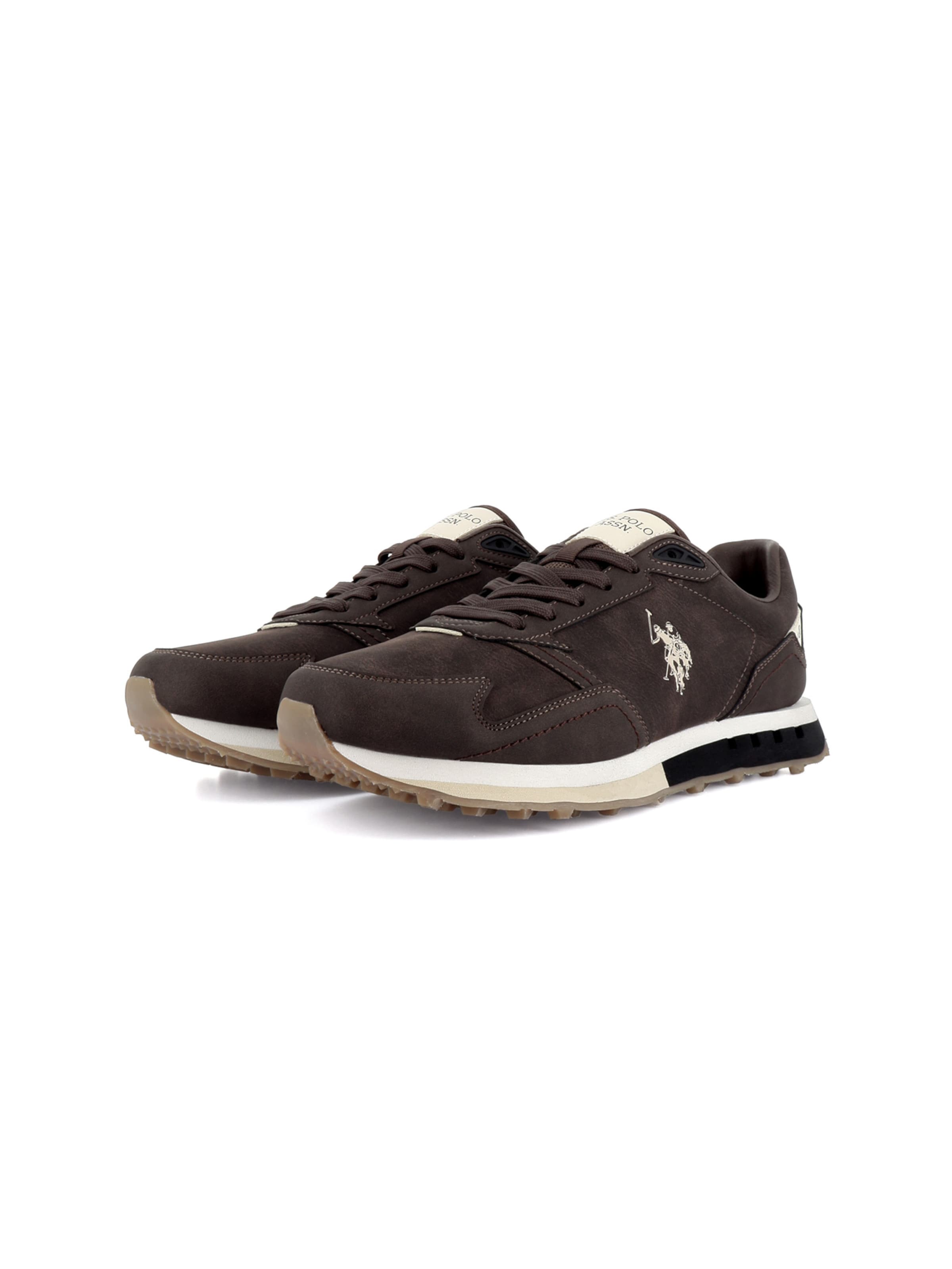Baskets basses 'April' US POLO ASSN. en marron