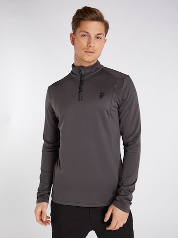 PROTEST Sportsweatshirt 'REWILL' in Grau