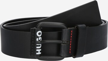 HUGO Belt 'Grosvin Sz40' in Black: front