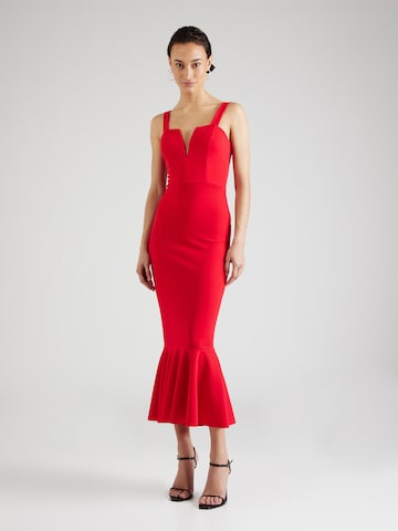 WAL G. Evening Dress in Red: front