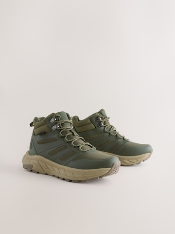 Next - Bota com atacadores em verde