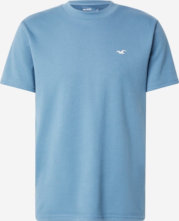 HOLLISTER Tričko - Modrá: predná strana