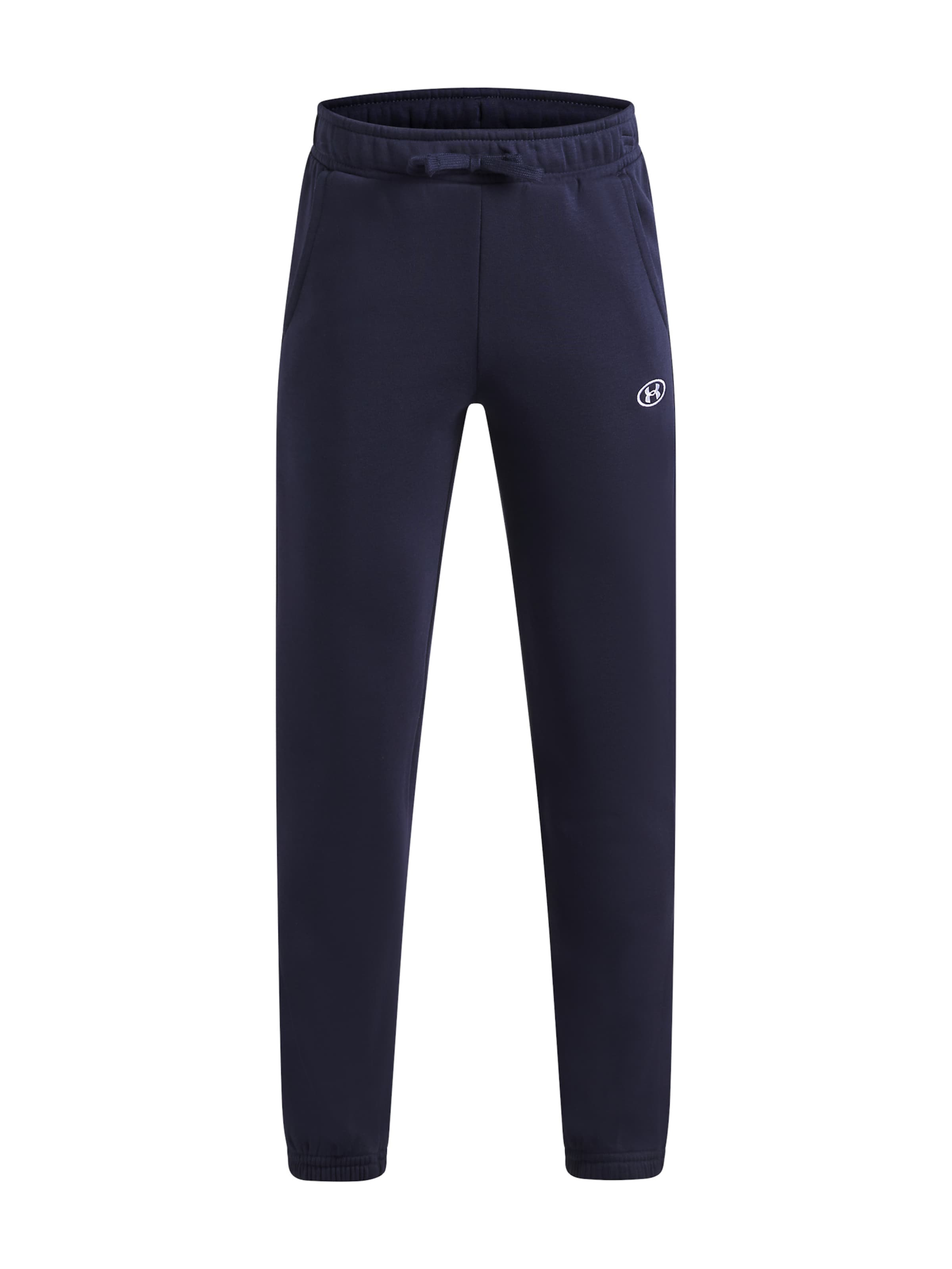 UNDER ARMOUR Tapered Sportbroek 'Rival' in Blauw: voorkant