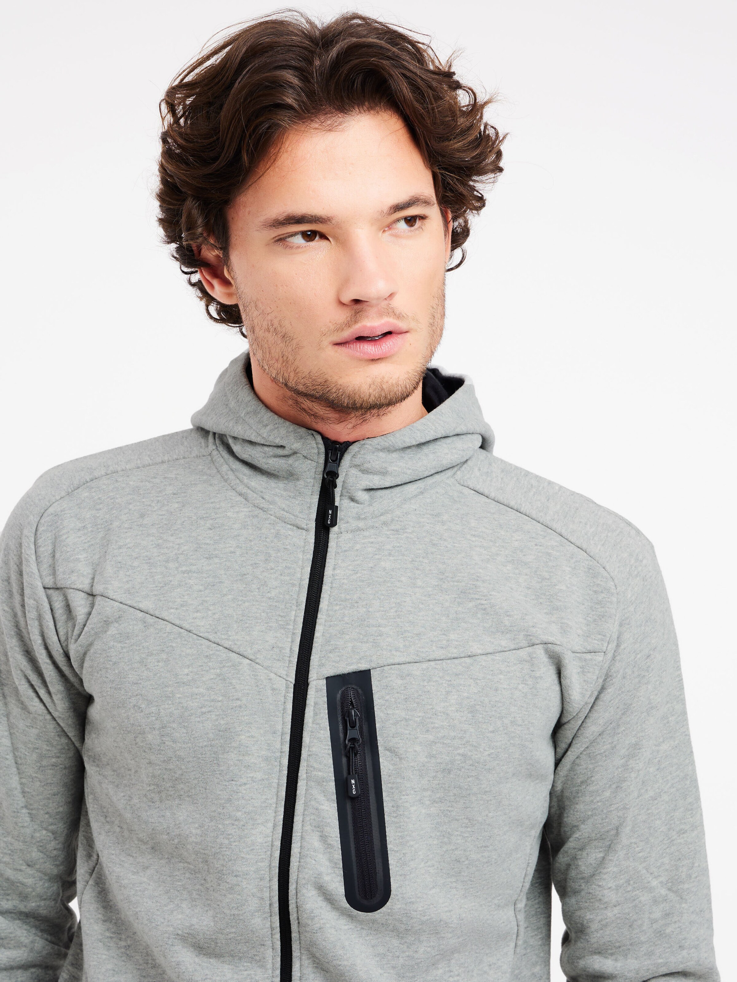 PROTEST Sports sweatshirt 'NXGARISTOTLE' in Grey