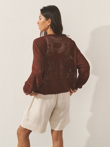 Next Kardigán - barna