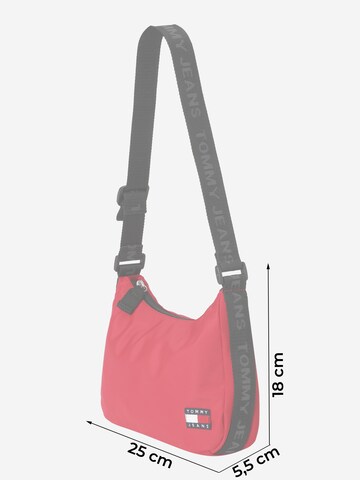 Tommy Jeans Schultertasche 'ESSENTIAL DAILY' in Rot