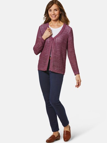 Goldner Knit Cardigan in Pink