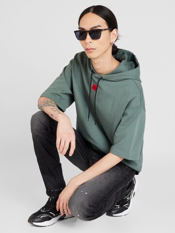 HUGO Sweatshirt 'Dresley232' in Green