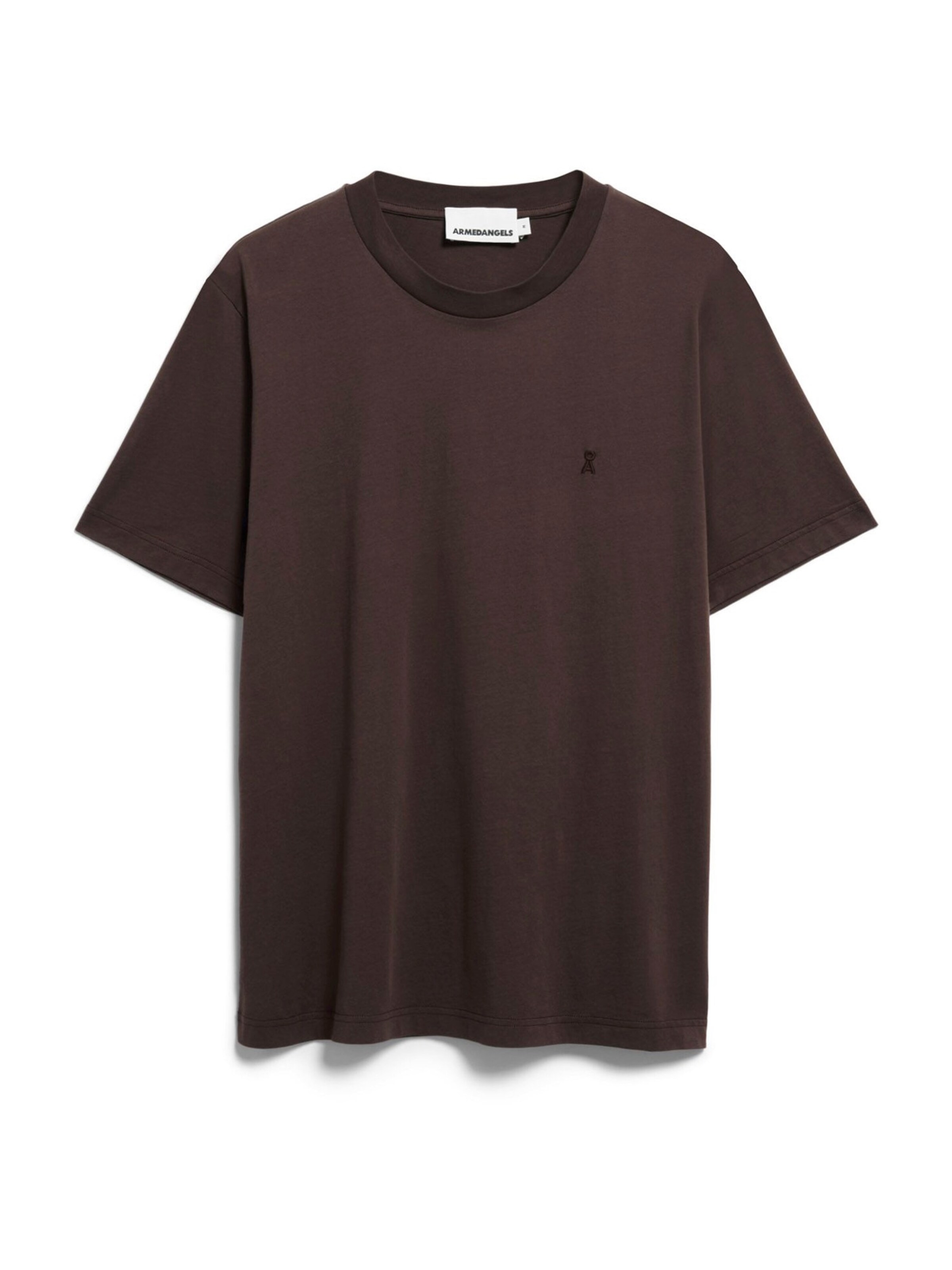 ARMEDANGELS Футболка 'JAAMES' в Коричневый: спереди