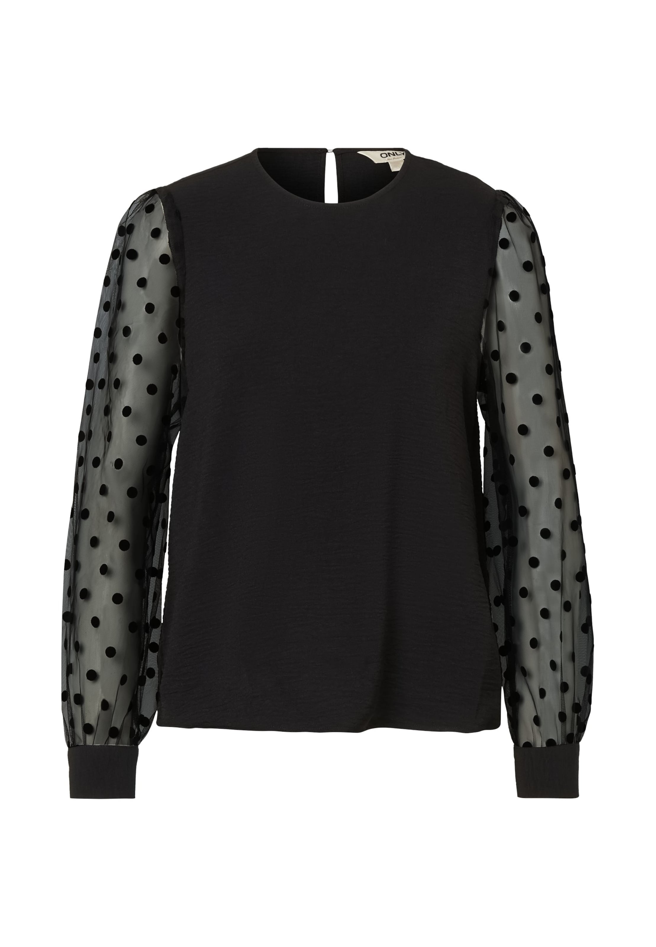 ONLY Bluza 'ONLMETTE' | črna barva: sprednja stran