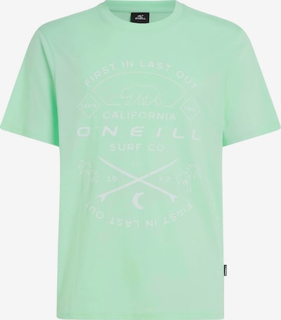 O'NEILL T-Shirt en menthe / blanc, Vue avec produit
