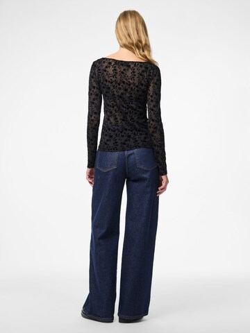 PIECES Shirt 'PCMarina' in Zwart