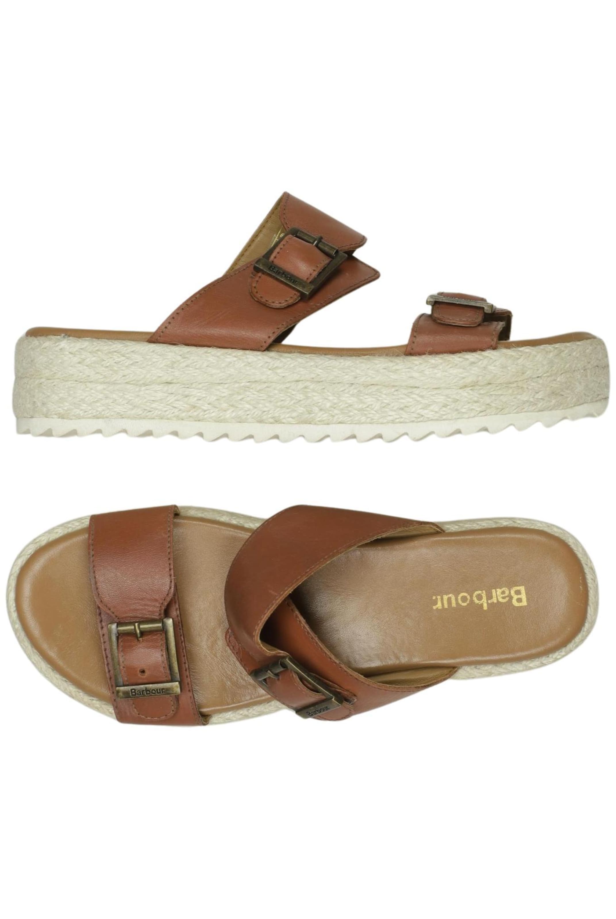 Barbour Sandals & High-Heeled Sandals in 39 in Brown: front