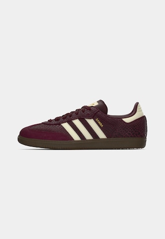 ADIDAS ORIGINALS Ниски маратонки 'Samba' в червено
