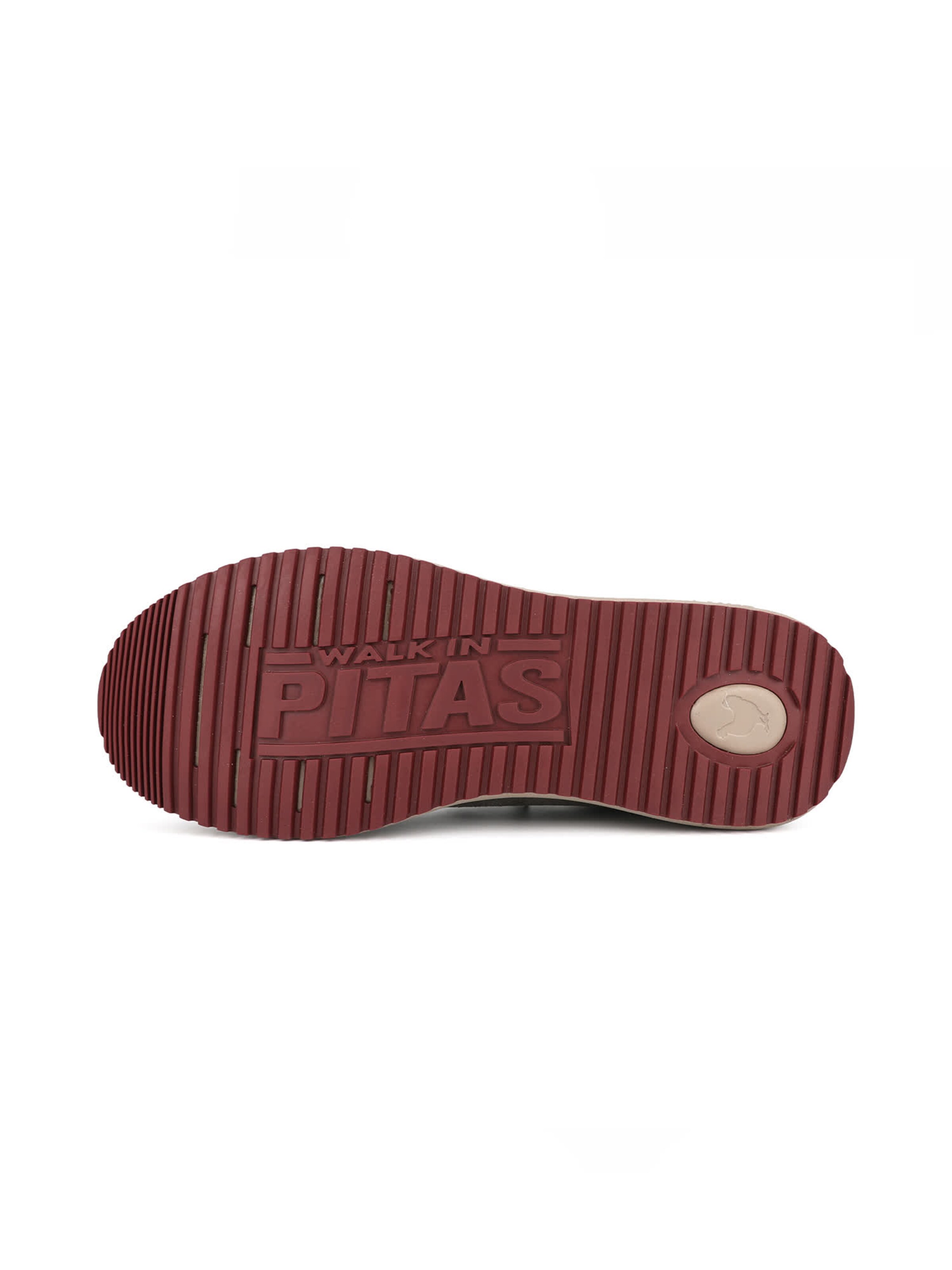 Walk In Pitas Moccasin 'Osaka' in Grey: bottom