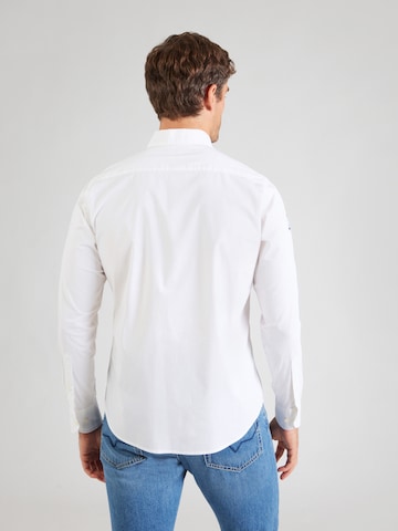 La Martina - Ajuste regular Camisa en blanco: atrás