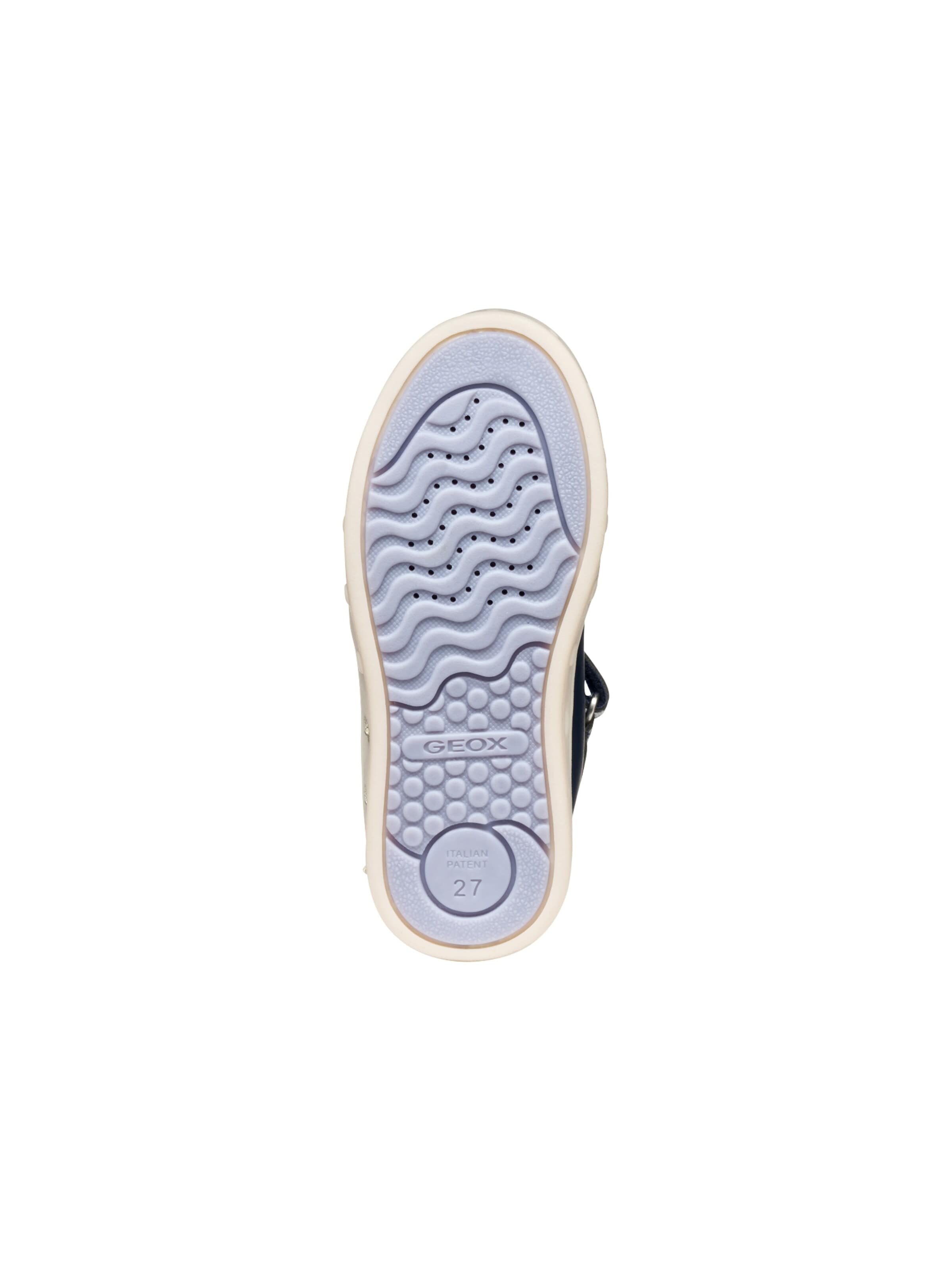 Baskets 'Hohe Sneaker mit Klettverschluss für Kinder „Skylin Girl“ von Synt.Lea+Pea' GEOX en bleu
