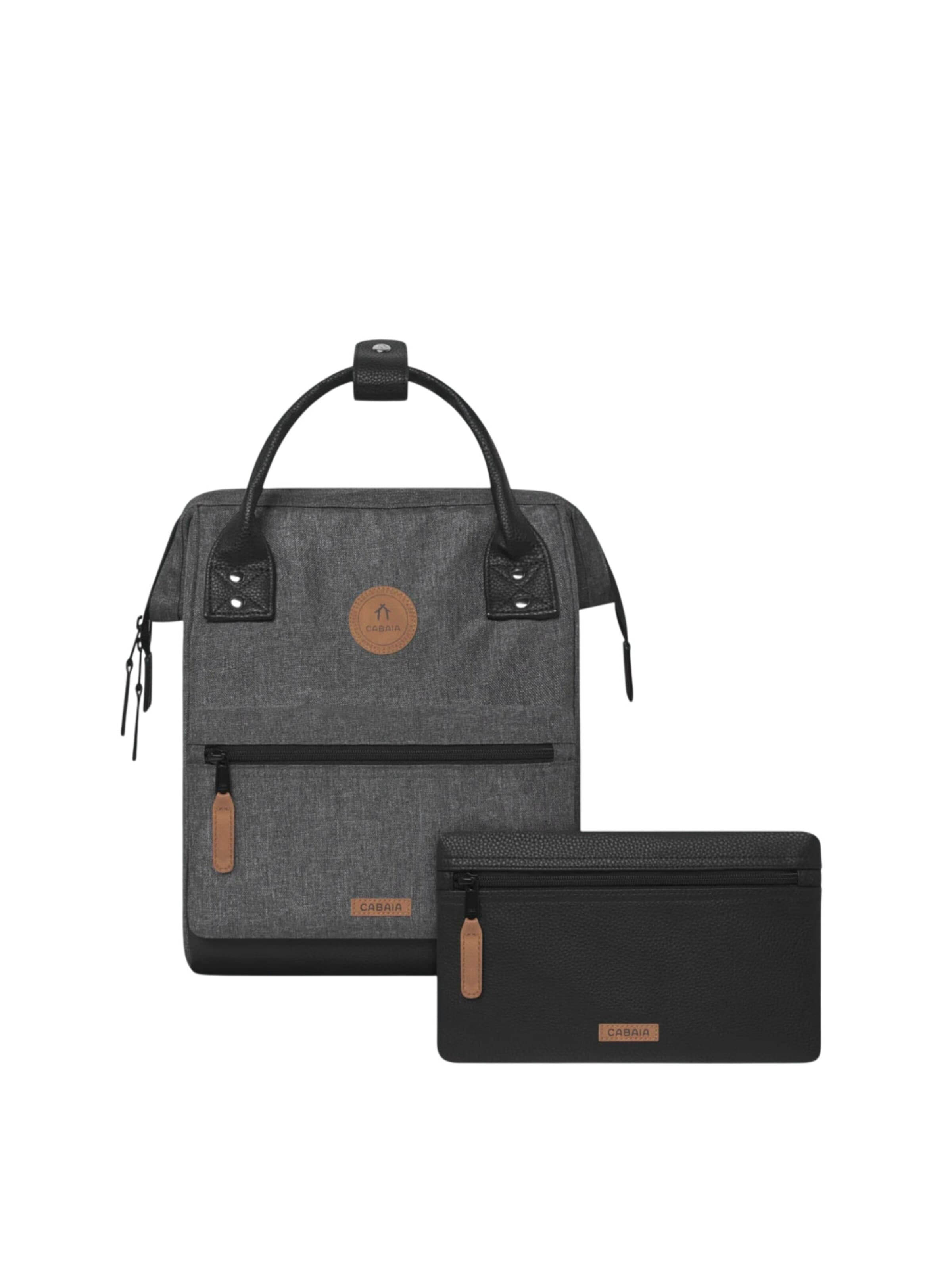 Cabaia Rucksack 'Luxembourg S'‌‌ in Grau: Vorderseite