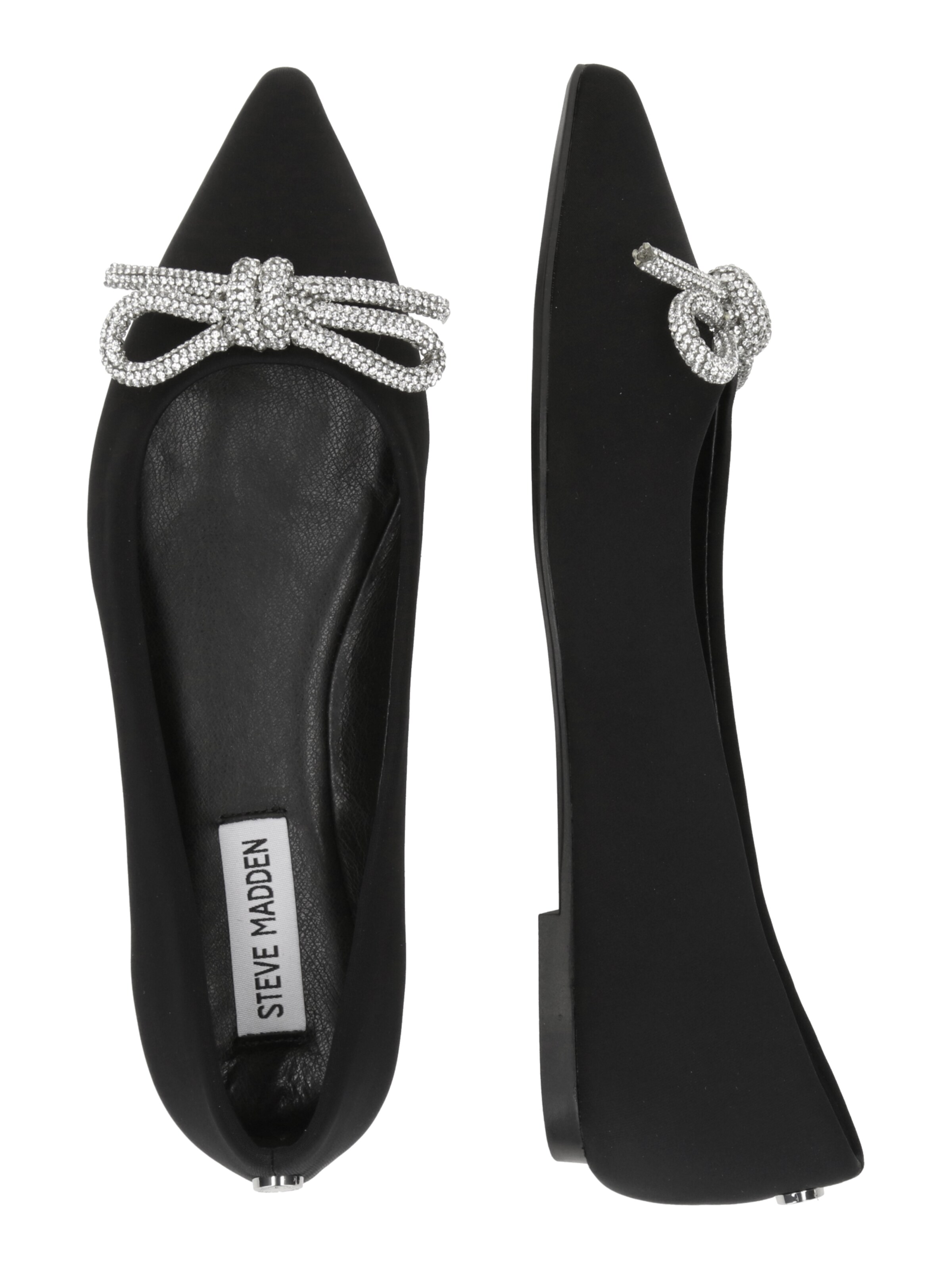 STEVE MADDEN Ballerina in Zwart