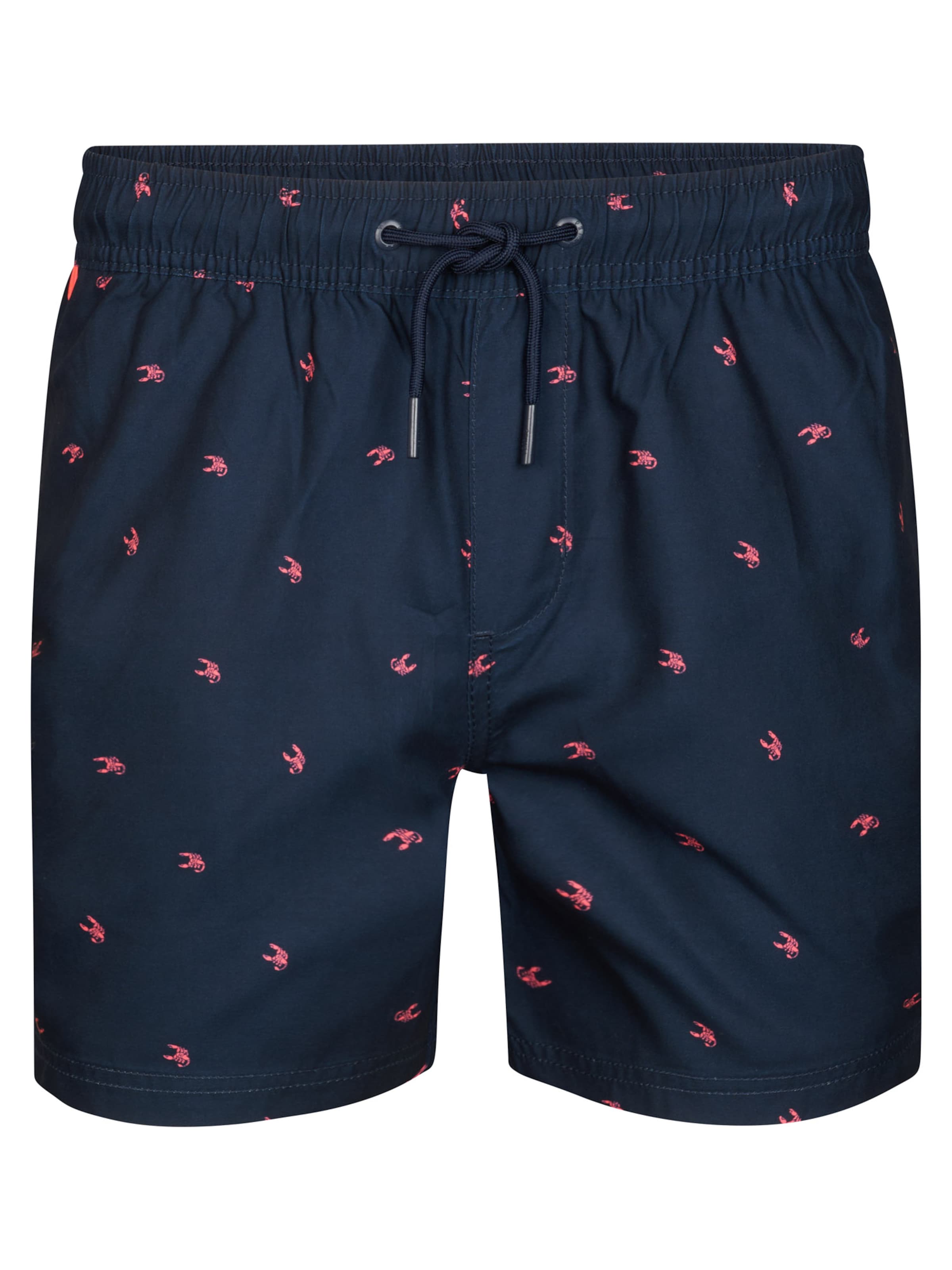 Petrol Industries Zwemshorts 'Relámpago' in Blauw: voorkant