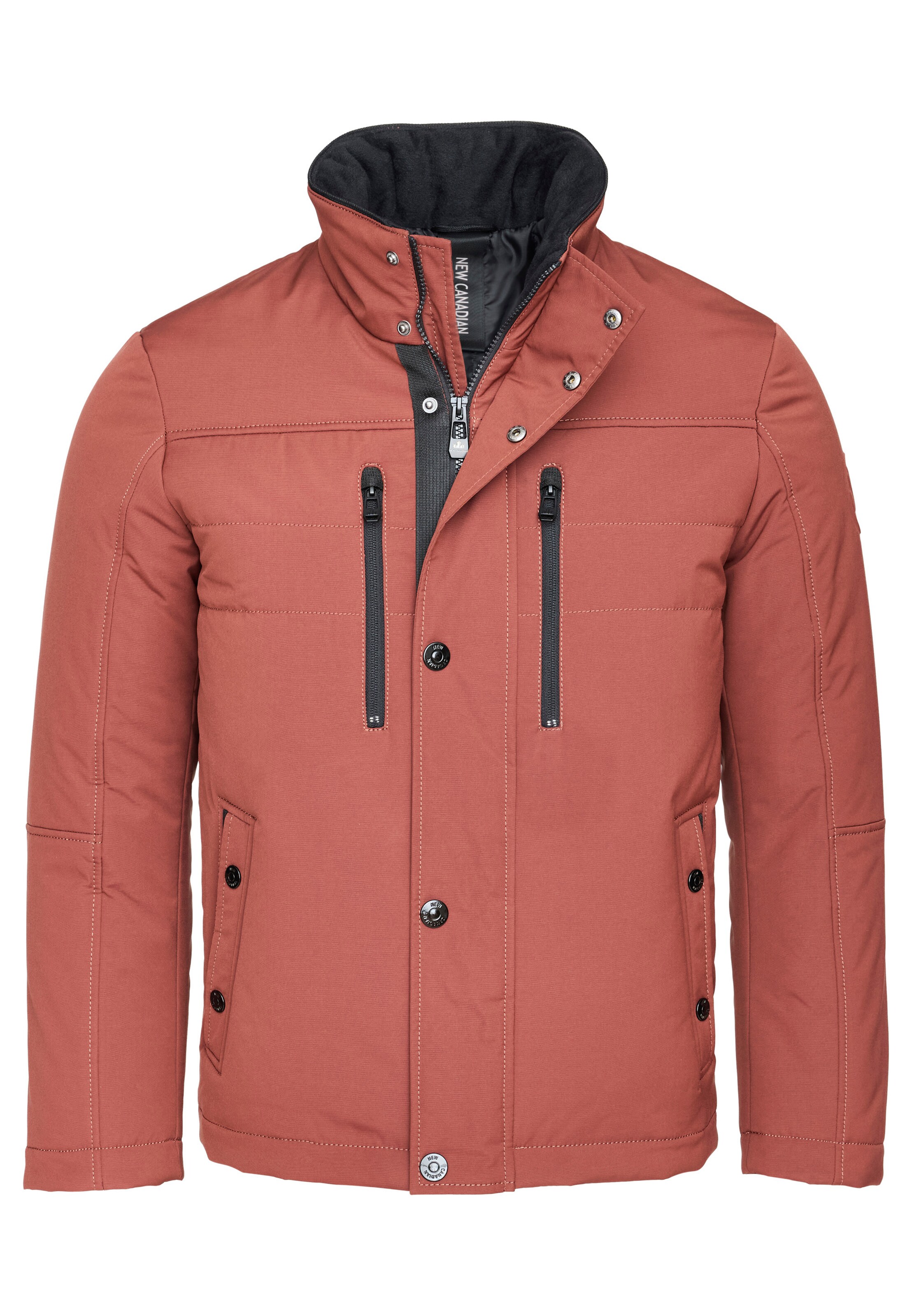NEW CANADIAN Winter Jacket in Red: front