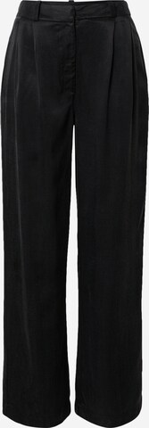Pantaloni con pieghe 'Florentina' di A LOT LESS in nero: frontale