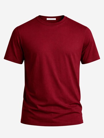 Il Lanificio Functioneel shirt in Rood: voorkant