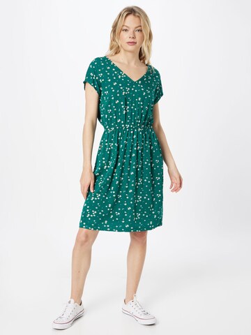 Ragwear فستان 'FLORRENCE' بلون أخضر: الأمام