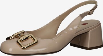 Högl Pumps in Beige: voorkant