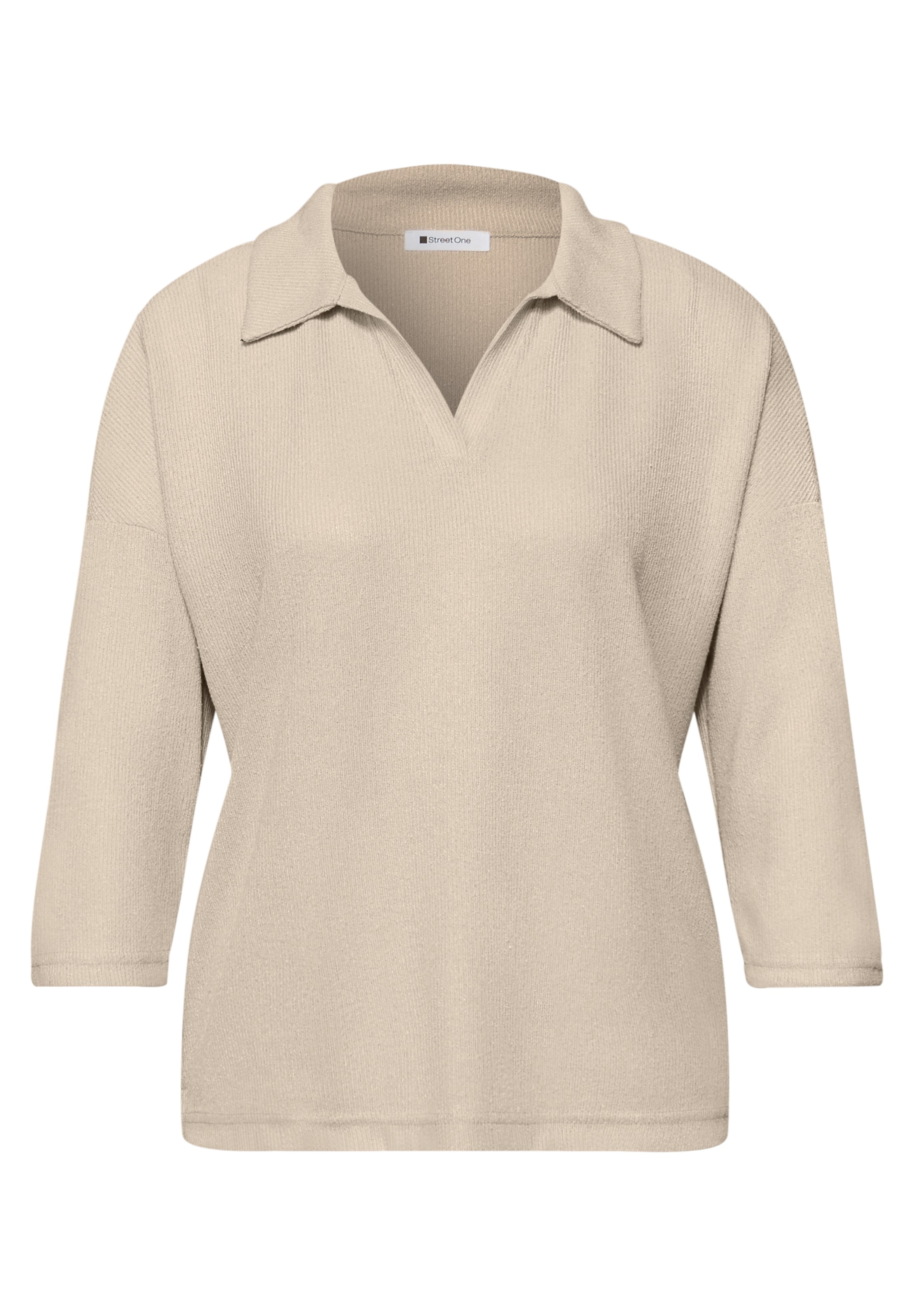 STREET ONE Shirt in Beige: front