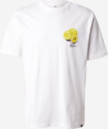 ADIDAS SPORTSWEAR Funkční tričko 'Lemon' – bílá: přední strana