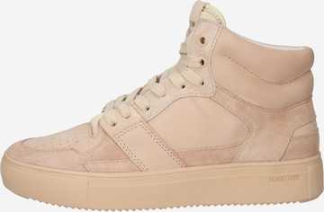 BLACKSTONE Sneakers hoog 'Keyla XW42' in Beige: voorkant