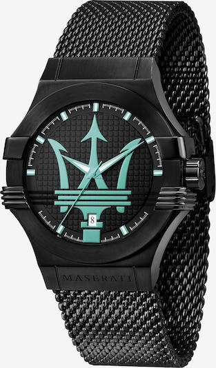 Maserati Uhr in jade / schwarz, Produktansicht