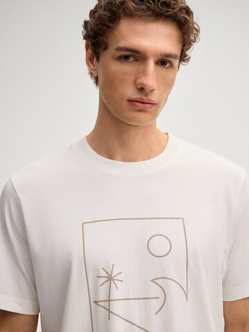 JOOP! Jeans T-Shirt 'Makoa' in Weiß