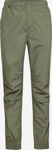 G-Star RAW Tapered Pants in Green: front