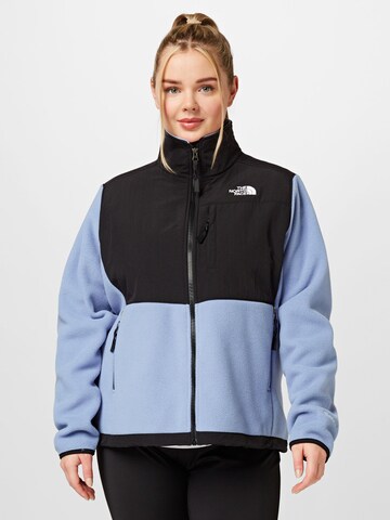 THE NORTH FACE Fleece jas 'Denali' in Blauw: voorkant