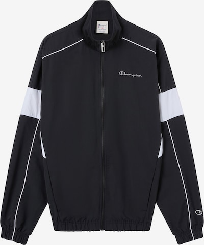 Champion Authentic Athletic Apparel Gornji dio trenirke u svijetlosiva / crna, Pregled proizvoda