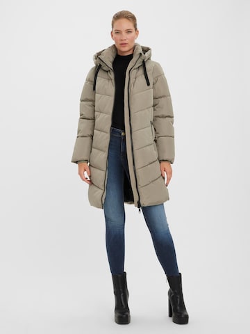 VERO MODA Wintermantel 'NORA' in Grau