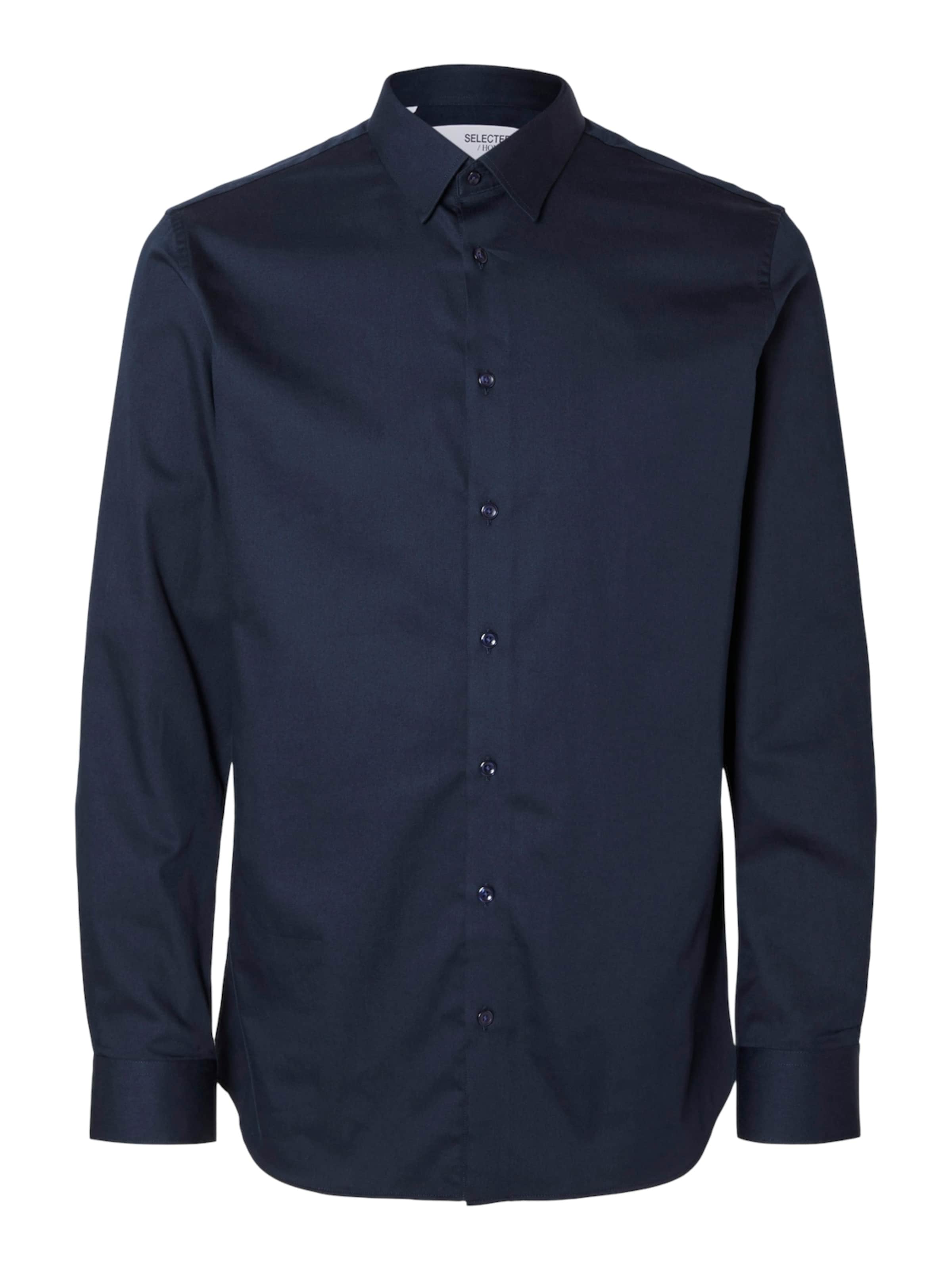 SELECTED Overhemd in Blauw: voorkant