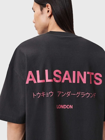 AllSaints Μπλουζάκι 'Underground' σε μαύρο