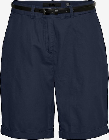 VERO MODA Regular Chino Pants 'Flashino' in Blue: front